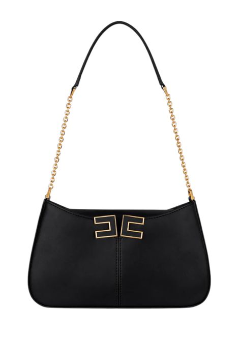 Borsa a spalla con dettaglio logo ELISABETTA FRANCHI | Borse | BS93A61E2110